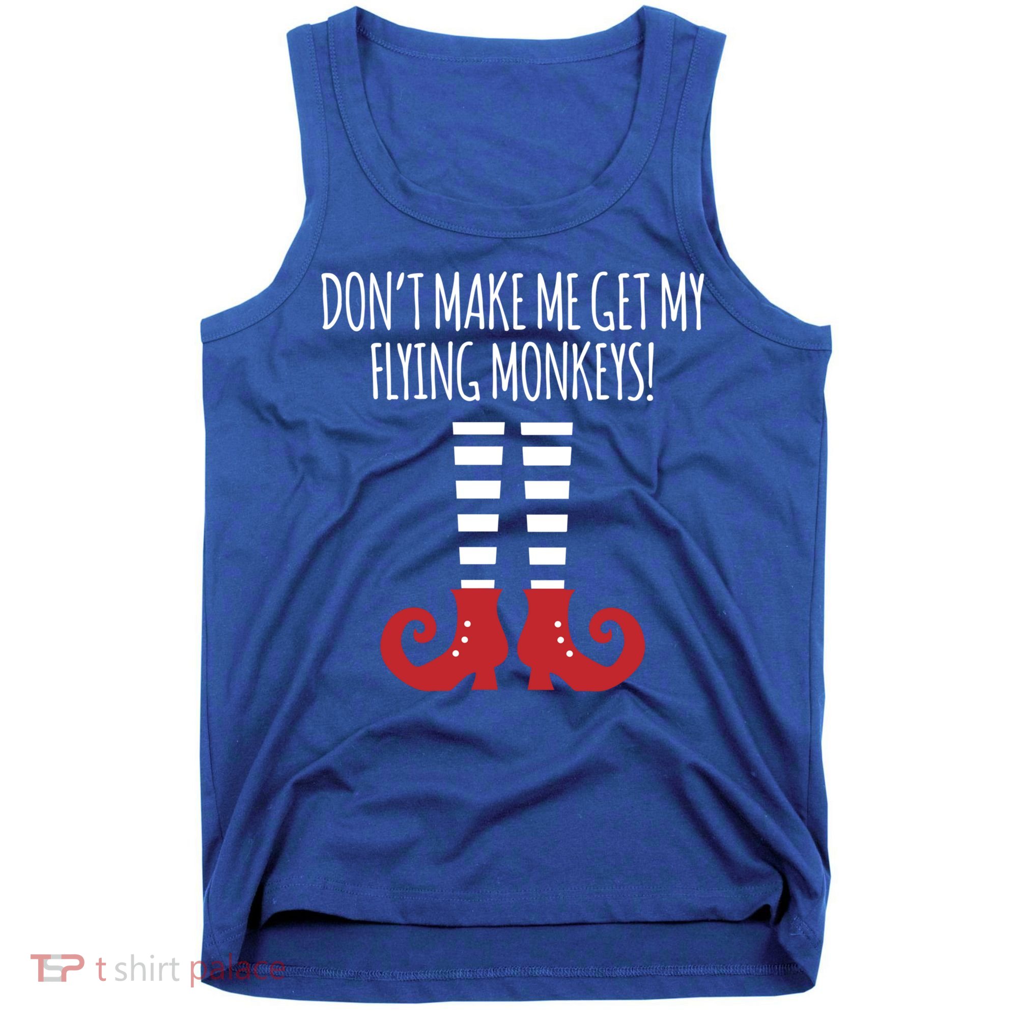 Don't Make Me Get My Flying Monkeys Halloween Costume Gift Tank Top