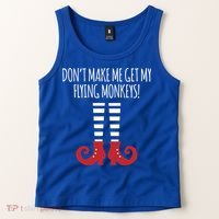 Don't Make Me Get My Flying Monkeys Halloween Costume Gift Tank Top thumb 2