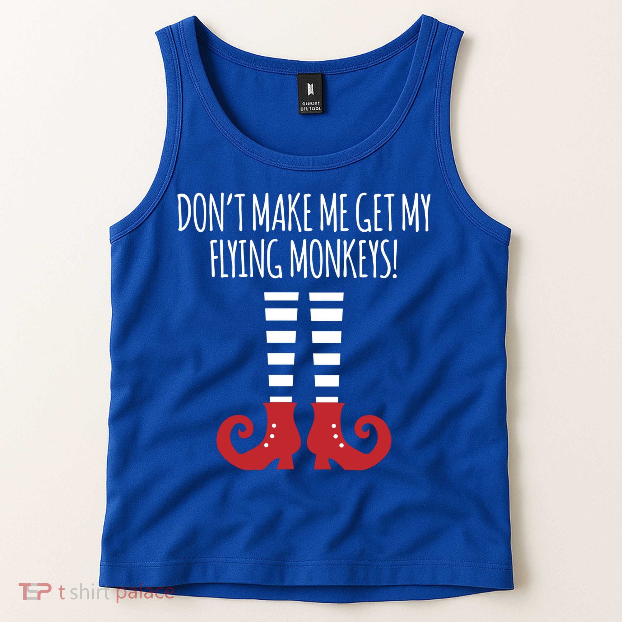 Don't Make Me Get My Flying Monkeys Halloween Costume Gift Tank Top