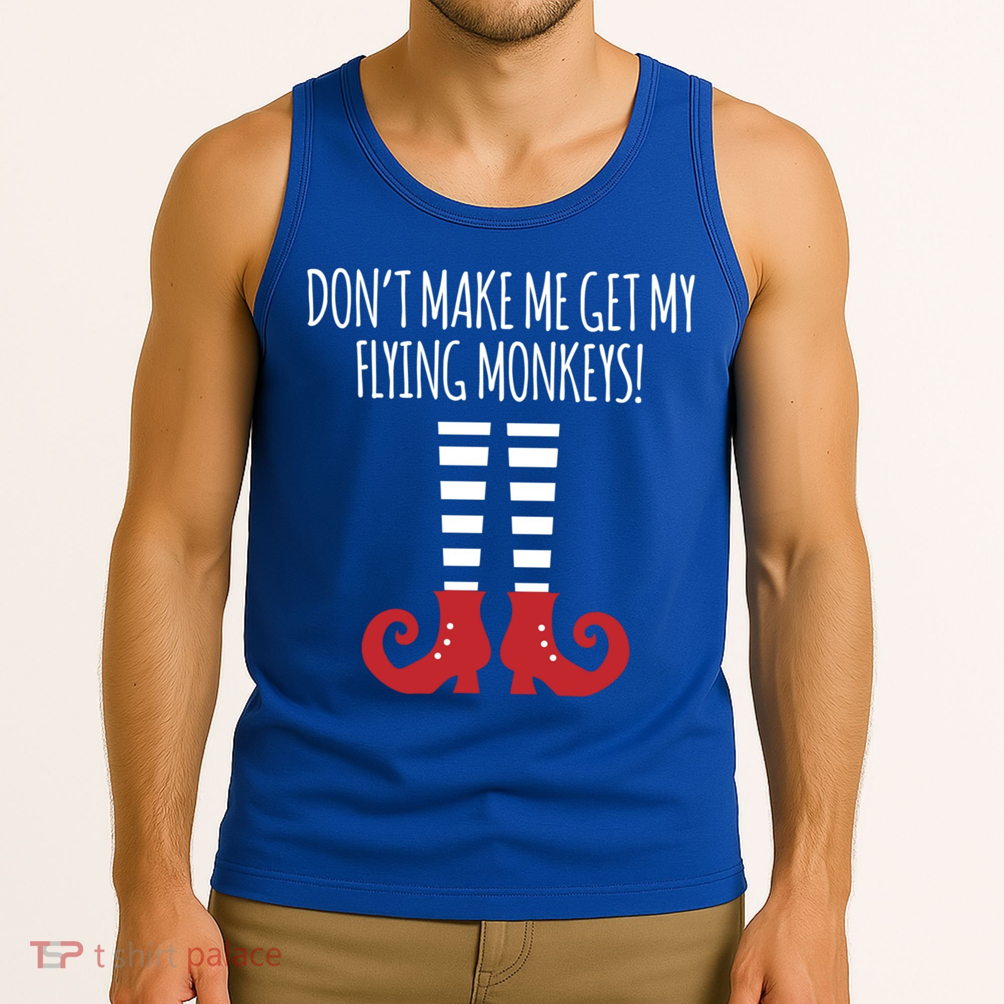 Don't Make Me Get My Flying Monkeys Halloween Costume Gift Tank Top