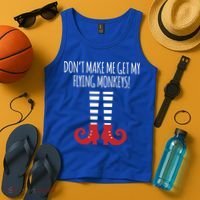 Don't Make Me Get My Flying Monkeys Halloween Costume Gift Tank Top thumb 4