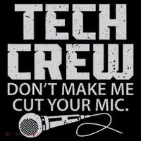 DonT Make Me Cut Your Mic Theater Tech Crew Novelty Women's Hoodie thumb 2
