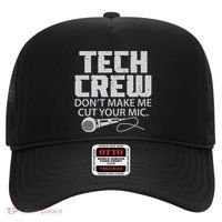 DonT Make Me Cut Your Mic Theater Tech Crew Novelty Hat thumb 0