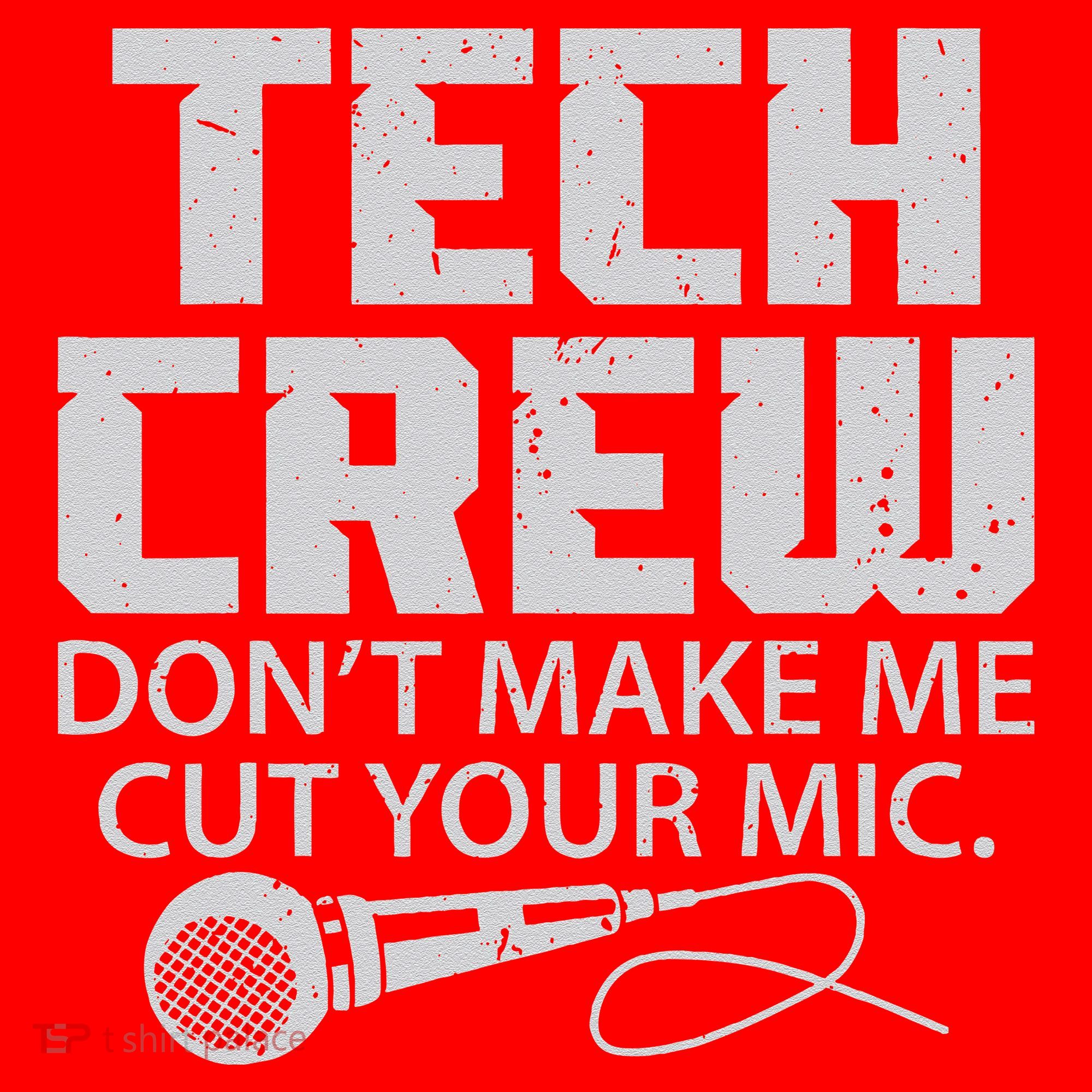 DonT Make Me Cut Your Mic Theater Tech Crew Novelty Santa Hat