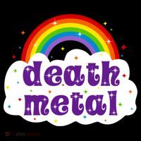 Death Metal Music Heavy Unicorn Rainbow Funny Coffee Mug thumb 5