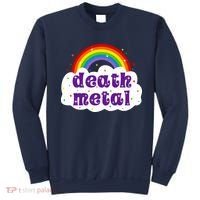 Death Metal Music Heavy Unicorn Rainbow Funny Sweatshirt thumb 0