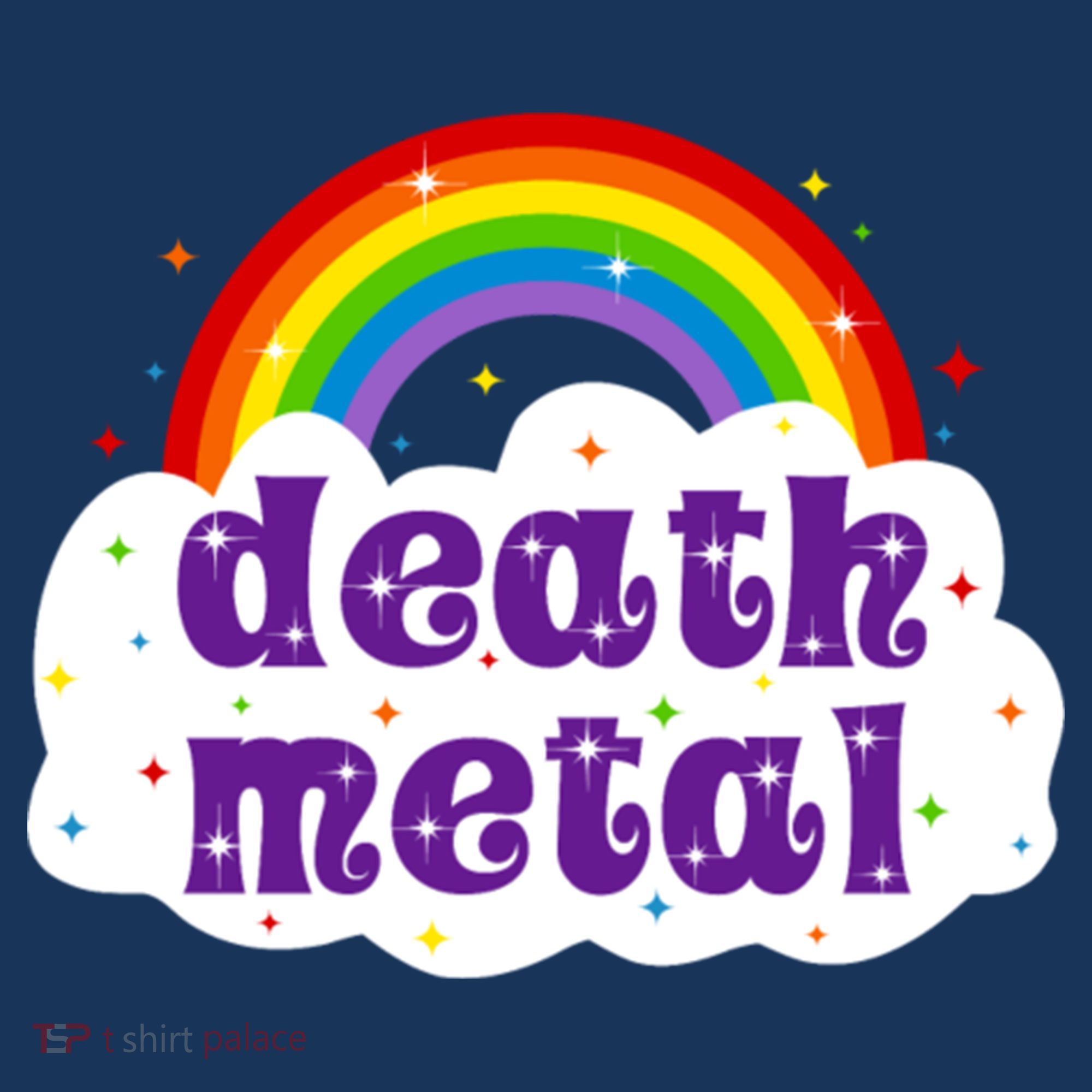 Death Metal Music Heavy Unicorn Rainbow Funny Women's Tank Top