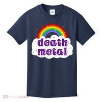 Death Metal Music Heavy Unicorn Rainbow Funny Kids T-Shirt thumb 0