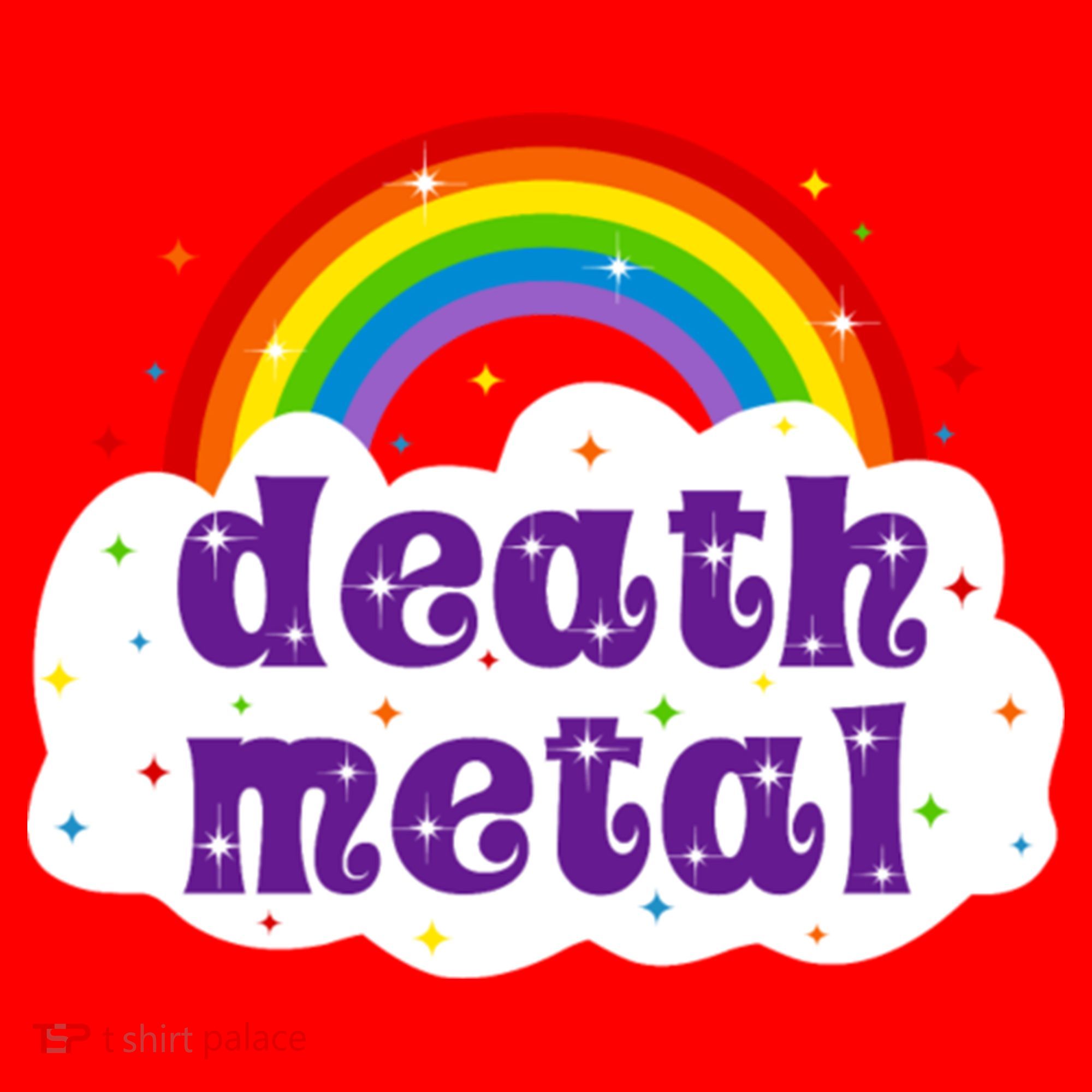 Death Metal Music Heavy Unicorn Rainbow Funny Santa Hat
