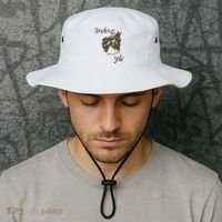 Donkeys Make Me Smile Cute Donkey Bucket Hat thumb 2