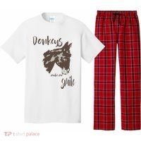 Donkeys Make Me Smile Cute Donkey Pajama Set thumb 0