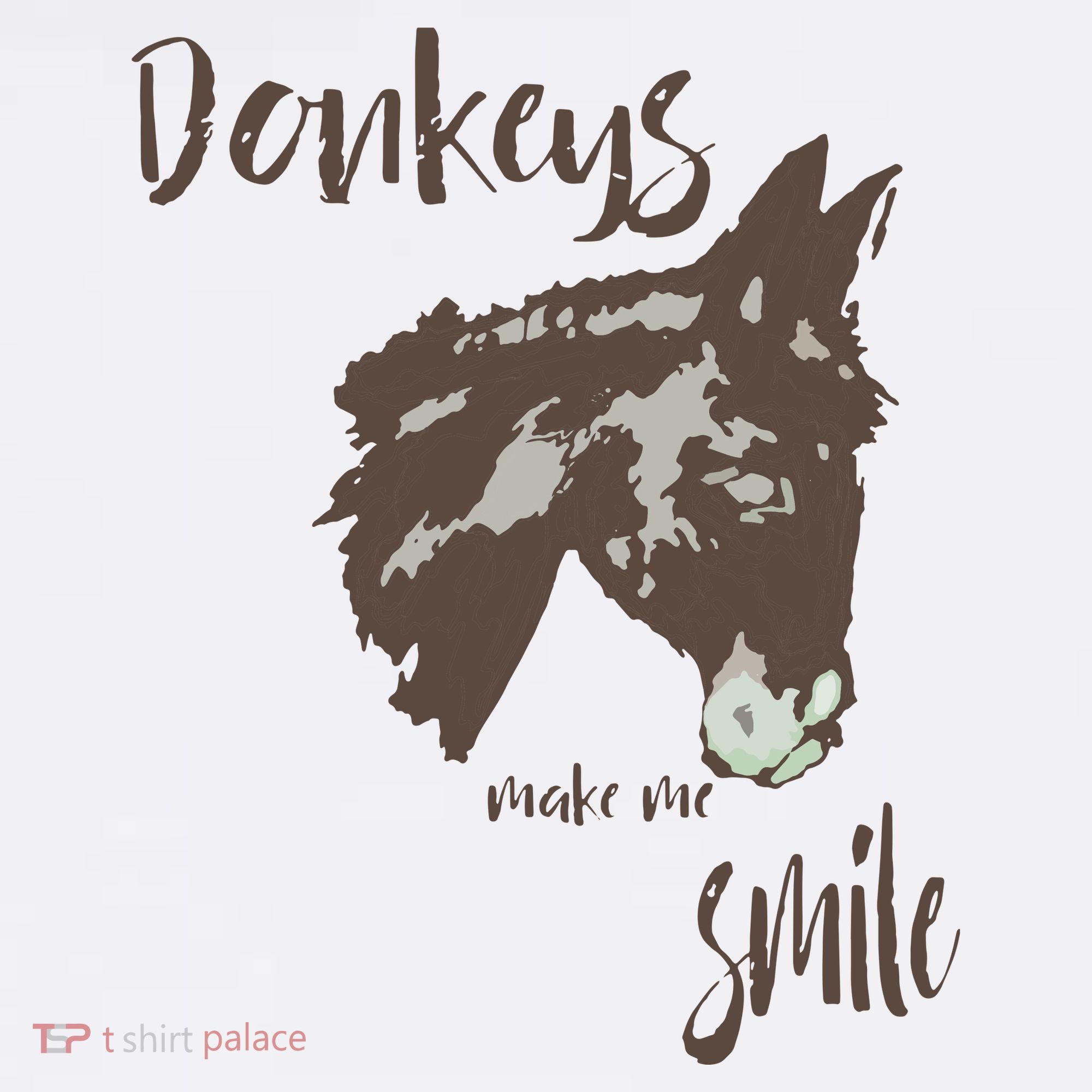Donkeys Make Me Smile Cute Donkey Hat