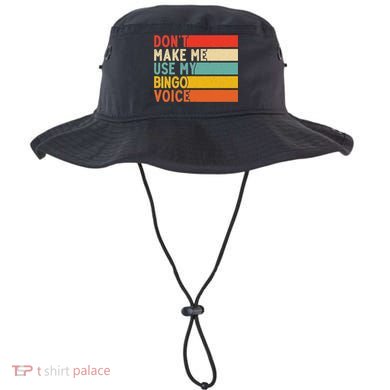 Dont Make Me Use My Bingo For Voice Vintage Bingo Bucket Hat