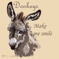 Donkeys Make Me Smile Cute Miniature DonkeyTail Lovers Tote Bag thumb 4