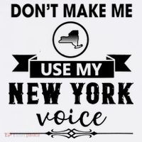 Dont Make Me Use My New York Voice Women's Tank Top thumb 5