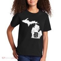 Detroit Michigan Motor City Midwest D Mitten Kids T-Shirt thumb 2