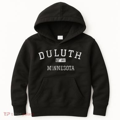 Duluth Minnesota Mn Vintage Kids Hoodie