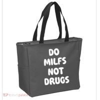 Do MILFS Not Drugs Funny MILF Humor Tote Bag thumb 2