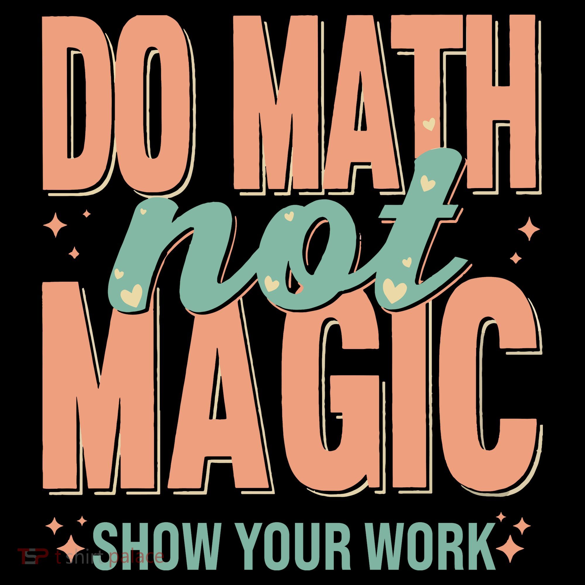 Do Math Not Show Your Work Magic Show Apron