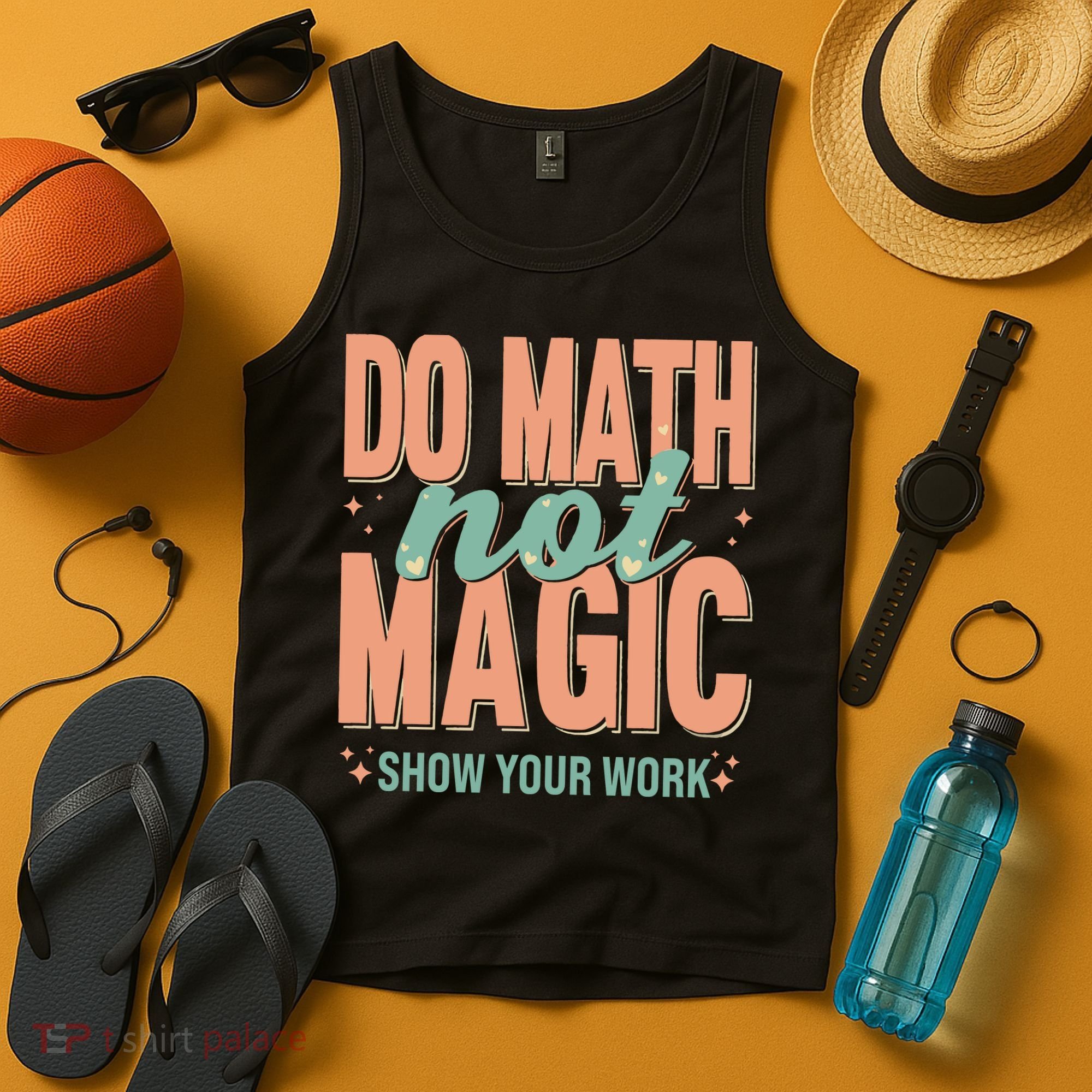 Do Math Not Show Your Work Magic Show Tank Top