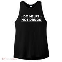 Do Milfs Not Drugs Ladies PosiCharge Tri-Blend Wicking Tank thumb 0