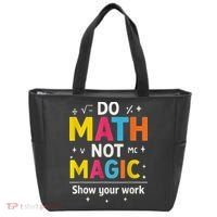 Do Math Not Magic Funny Math Teacher Back To School Tote Bag thumb 0