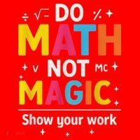 Do Math Not Magic Funny Math Teacher Back To School Santa Hat thumb 1