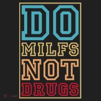Do MILFs Not Drugs Funny Beanie thumb 2