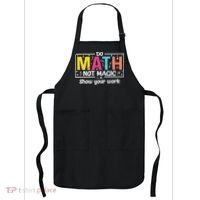 Do Math Not Magic Funny Math Teacher Back To School Apron thumb 0