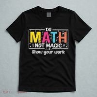 Do Math Not Magic Funny Math Teacher Back To School T-Shirt thumb 5