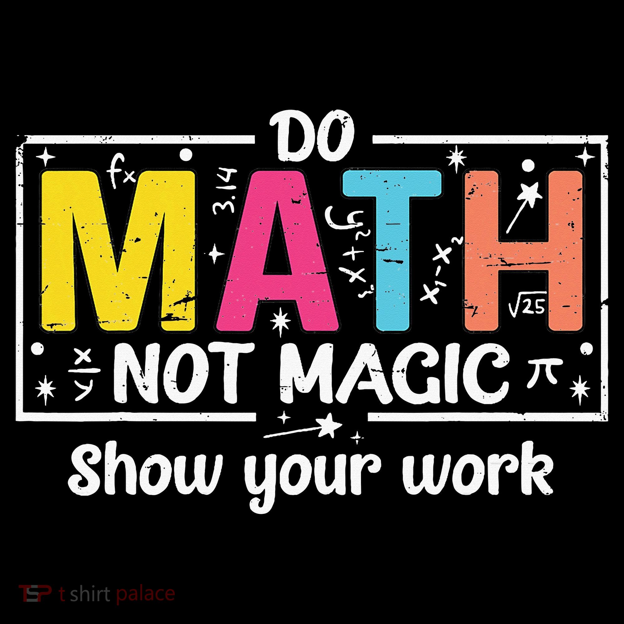 Do Math Not Magic Funny Math Teacher Back To School Women's Tank Top