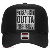Distressed Mississippi Outfit MS Straight Outta Mississippi Hat thumb 0