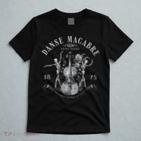Danse Macabre Orchestra Skeleton Violin T-Shirt thumb 5