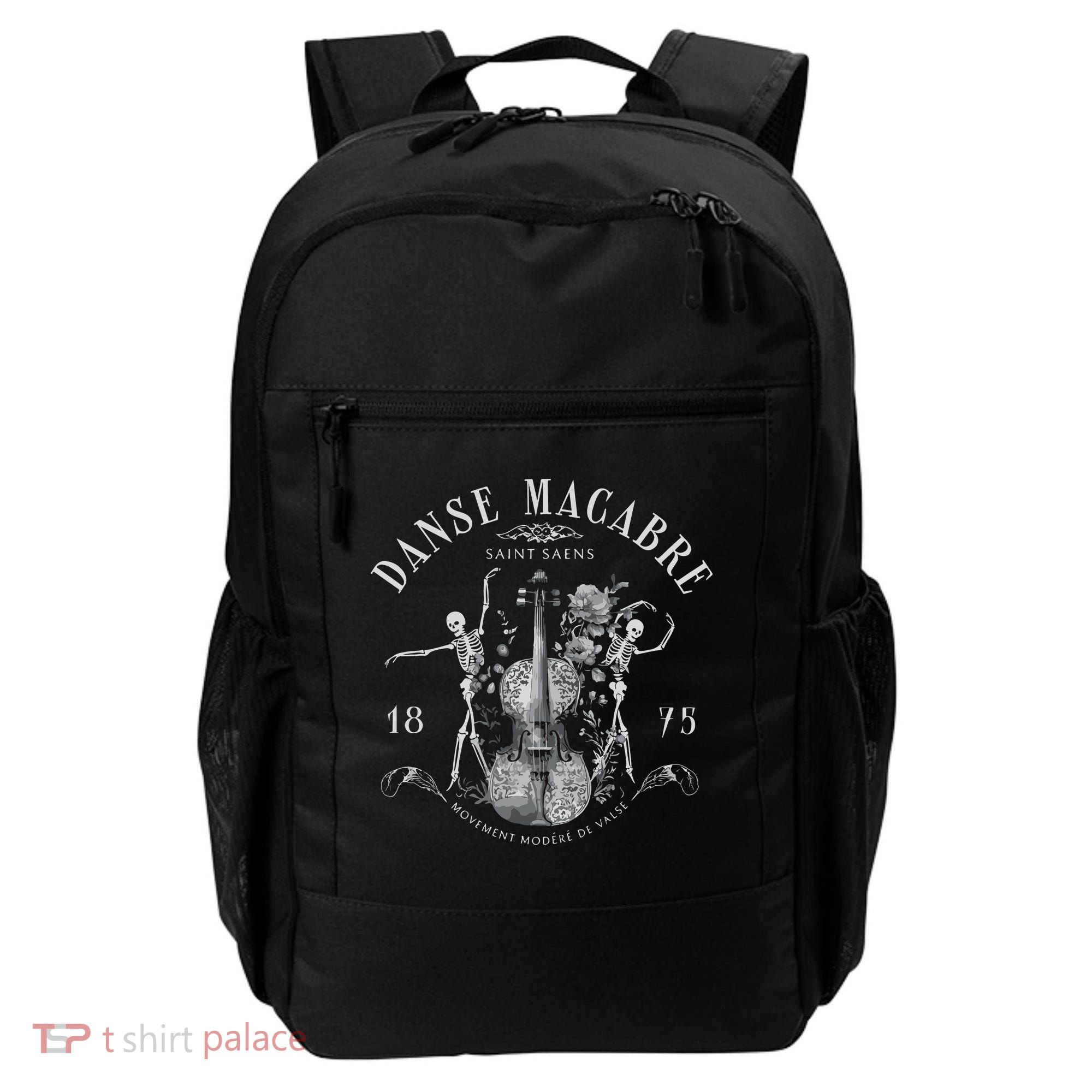 Danse Macabre Orchestra Skeleton Violin Backpack