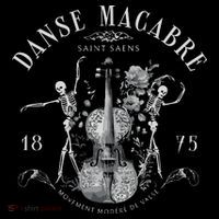 Danse Macabre Orchestra Skeleton Violin Coffee Mug thumb 5