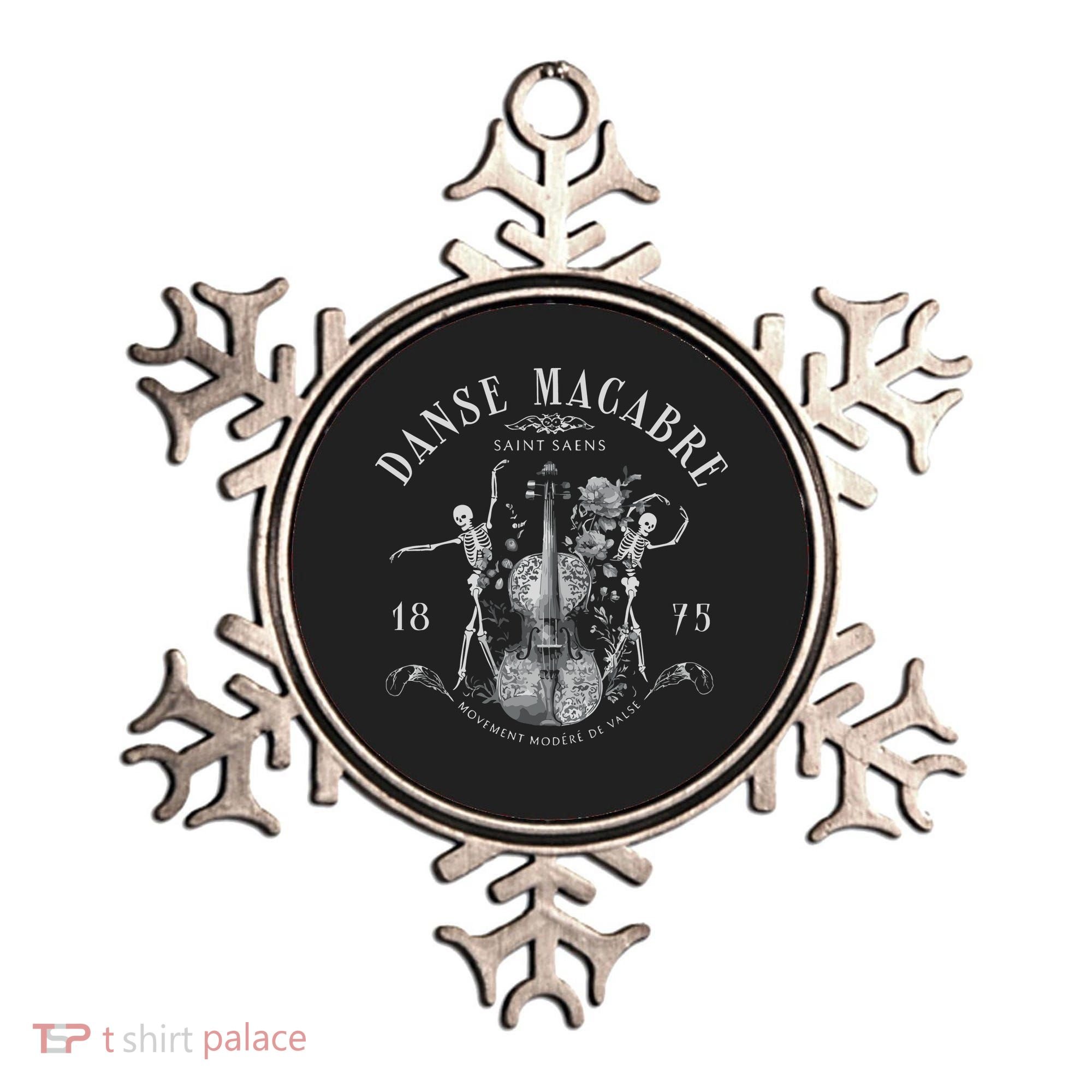 Danse Macabre Orchestra Skeleton Violin Ornament
