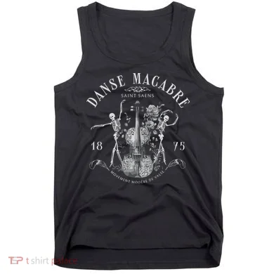 Danse Macabre Orchestra Skeleton Violin Tank Top
