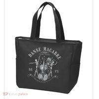 Danse Macabre Orchestra Skeleton Violin Tote Bag thumb 3