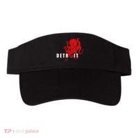 Detroit Michigan Octopus Kraken Downtown Motor City Visor thumb 0