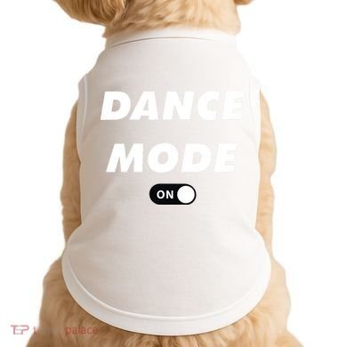 Dance Mode ON Cute Women Girl Dance Gift Doggie Tank