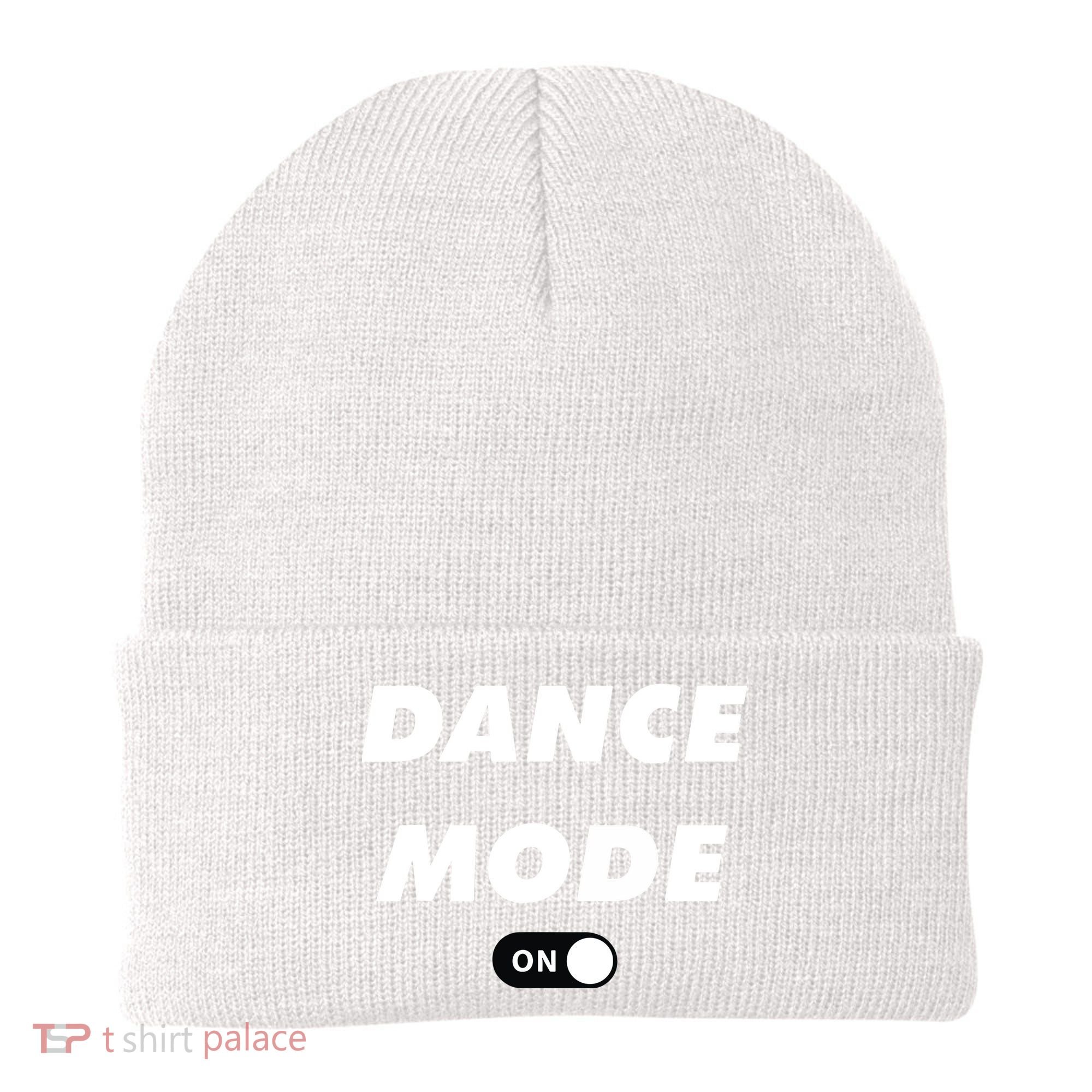 Dance Mode ON Cute Women Girl Dance Gift Beanie