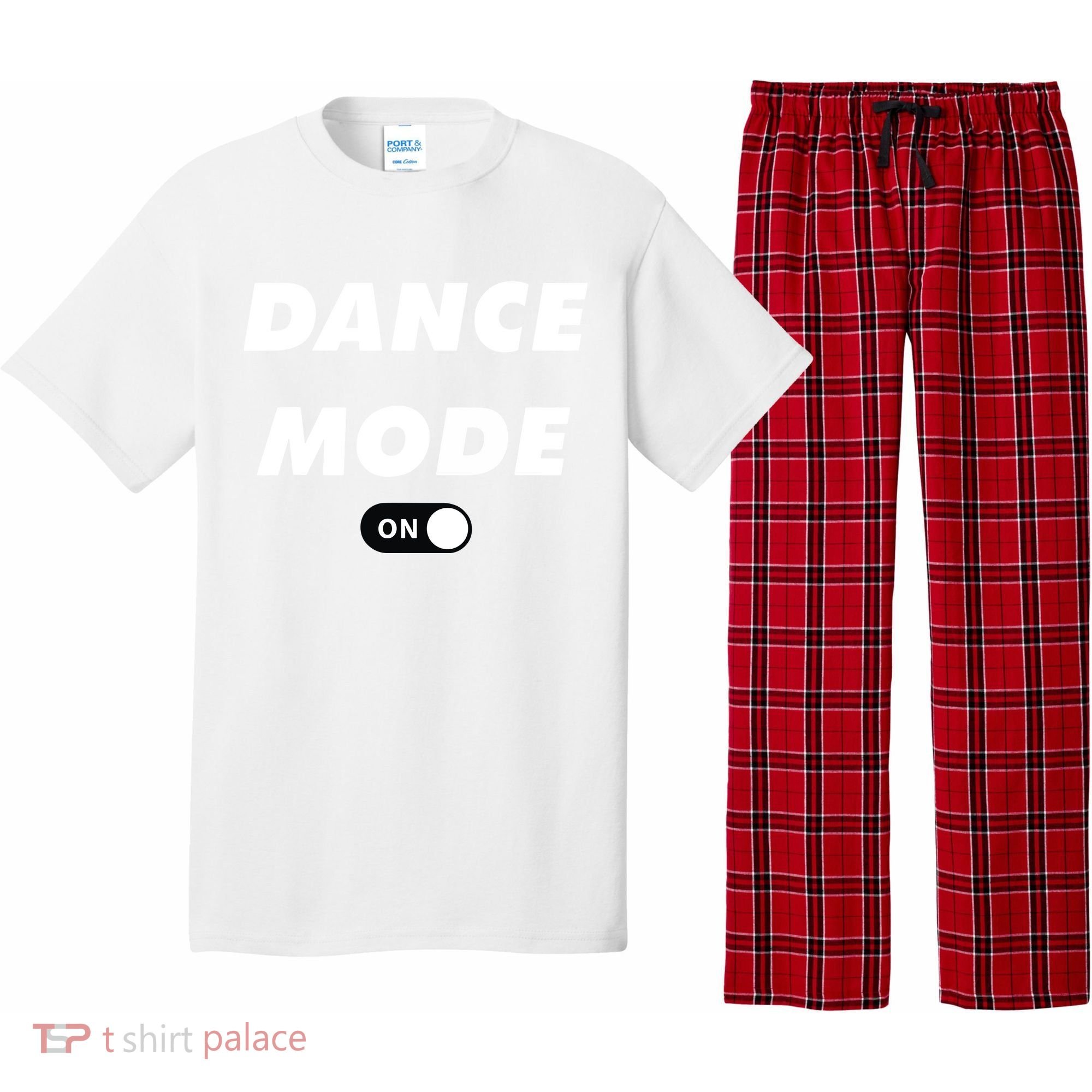 Dance Mode ON Cute Women Girl Dance Gift Pajama Set