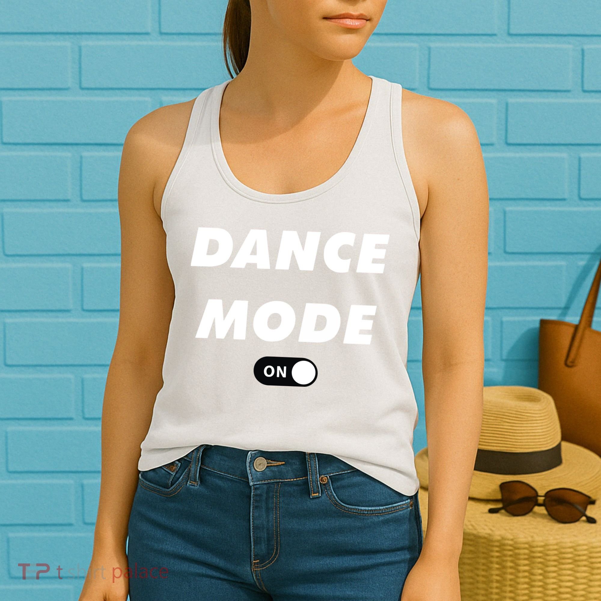 Dance Mode ON Cute Women Girl Dance Gift Women's Tank Top