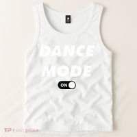 Dance Mode ON Cute Women Girl Dance Gift Tank Top thumb 2