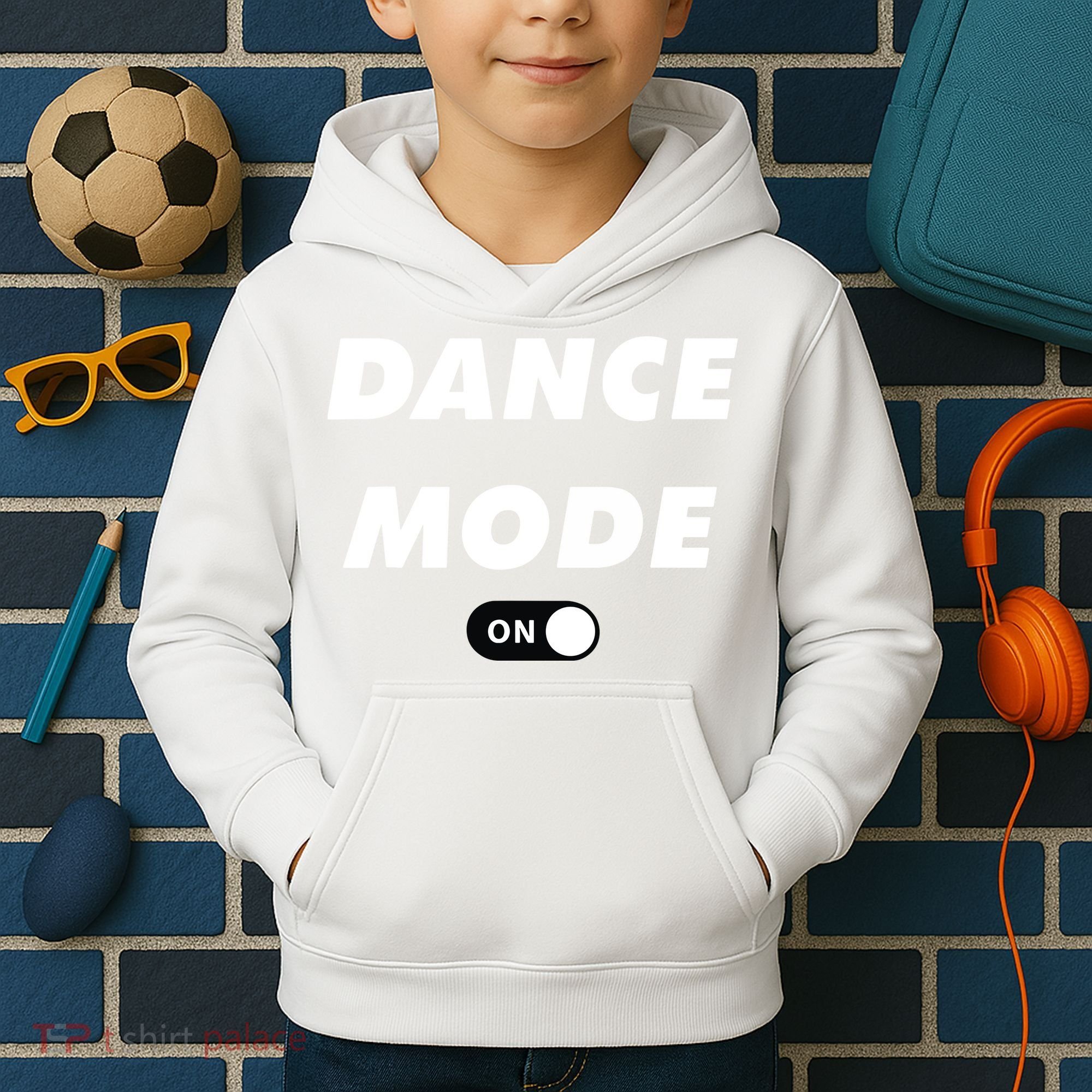 Dance Mode ON Cute Women Girl Dance Gift Kids Hoodie