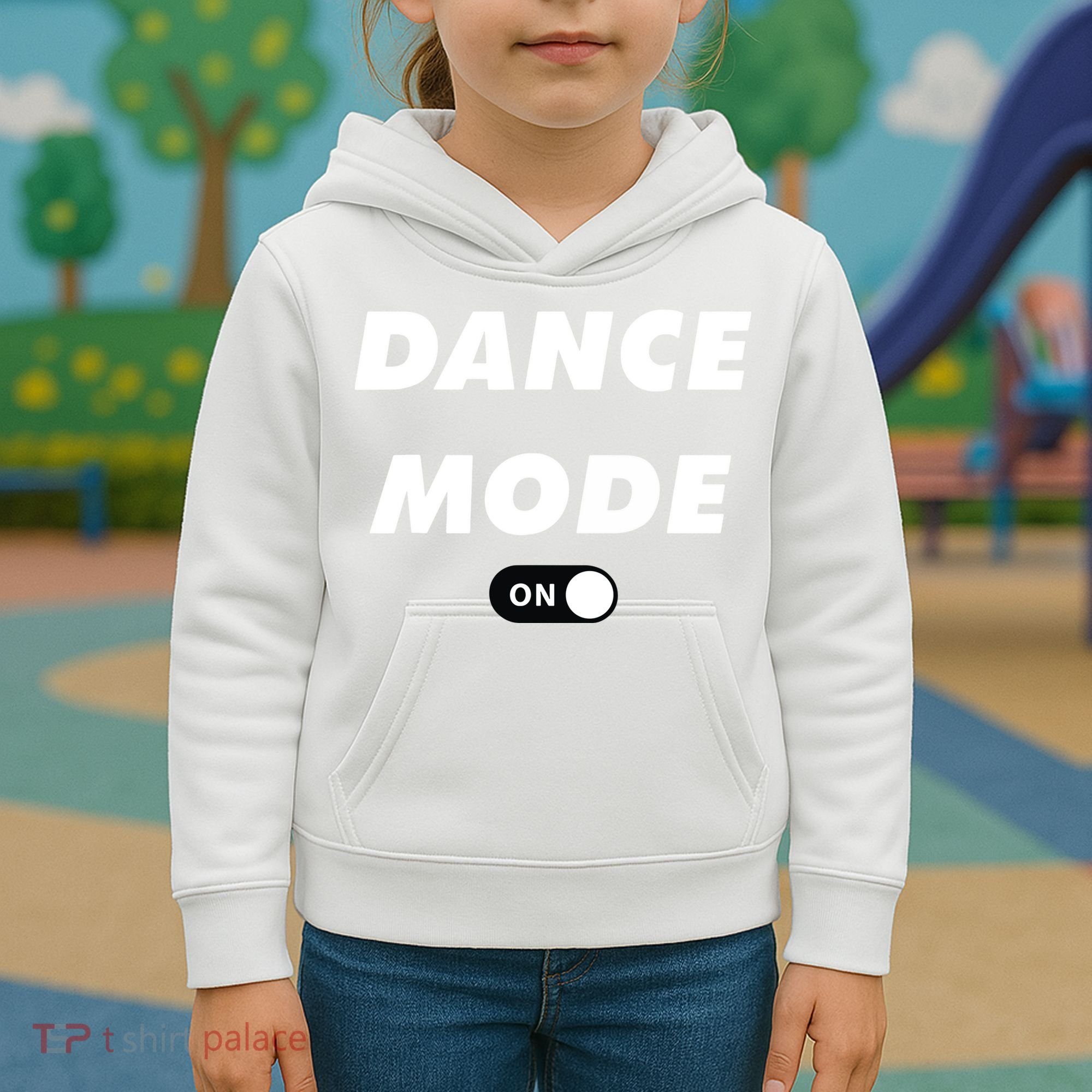 Dance Mode ON Cute Women Girl Dance Gift Kids Hoodie