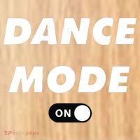 Dance Mode ON Cute Women Girl Dance Gift Button thumb 1