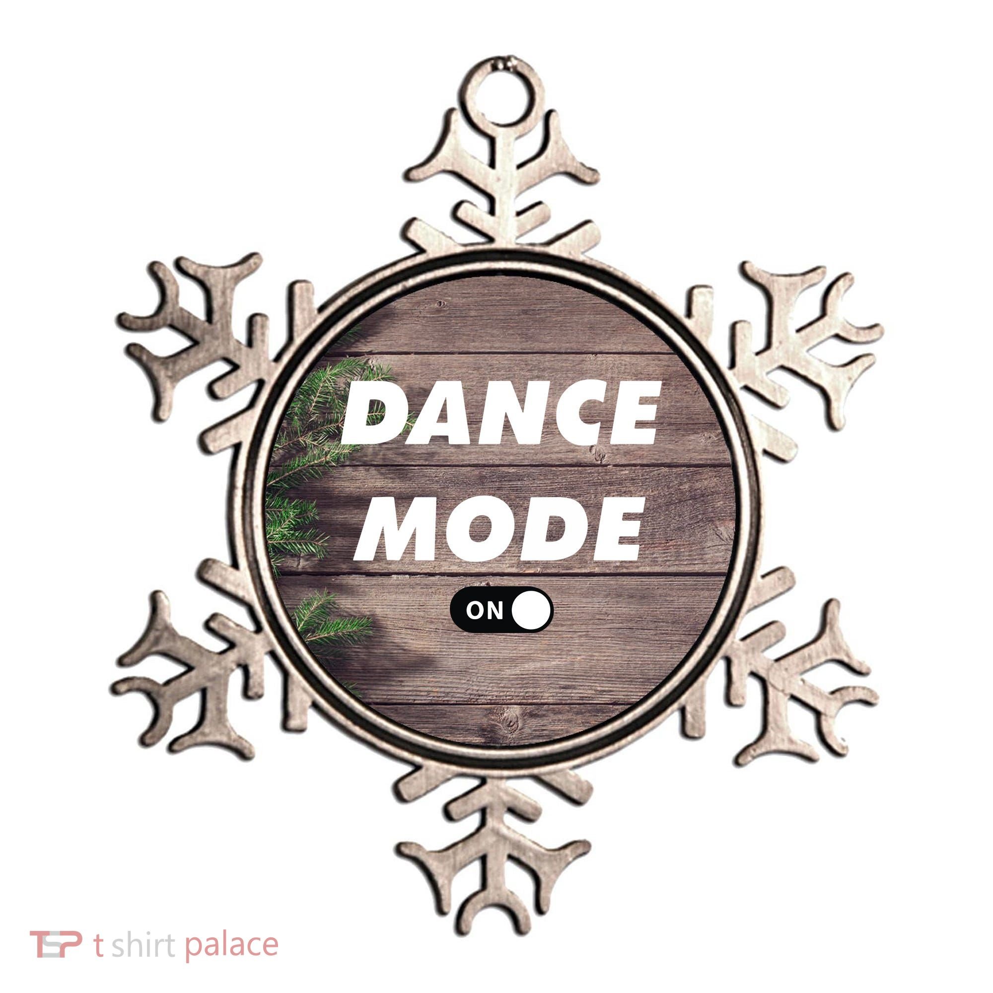 Dance Mode ON Cute Women Girl Dance Gift Ornament