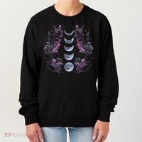 Dark Moon Phases Women's Sweatshirt thumb 0