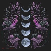 Dark Moon Phases Women's Sweatshirt thumb 2